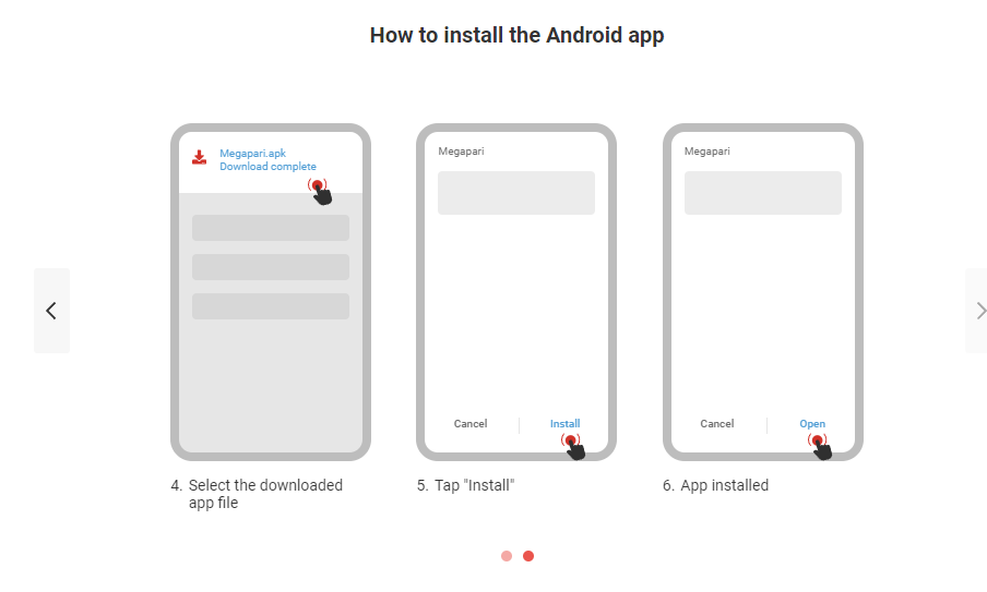 How to install an apk on Android